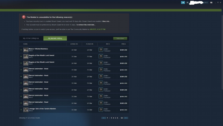 Dota 2 market отзывы