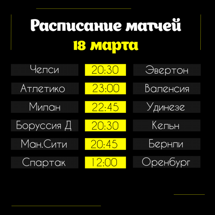 Футбол сегодня расписание матчей
